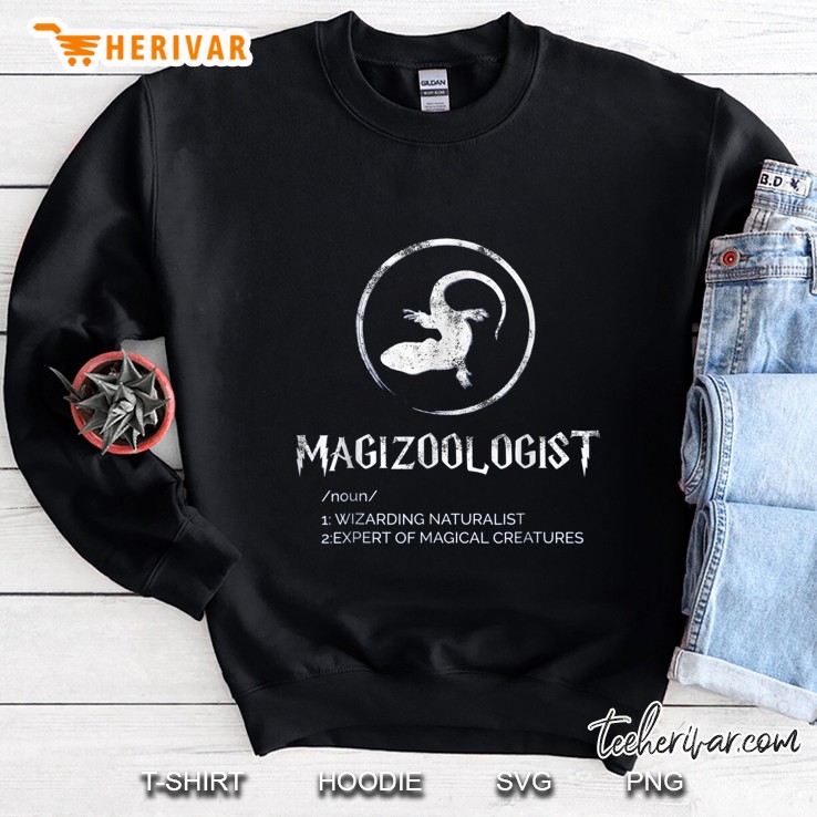 Magizoologist Wizarding Naturalist Expert Of Magical Creatures Sweatshirt