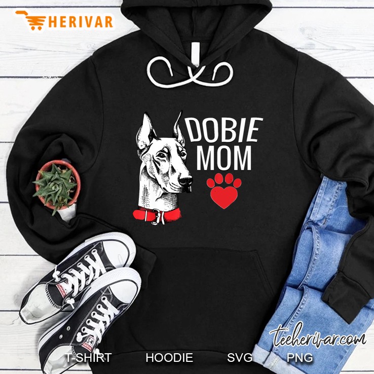 Dobie Mom Dobermann Lover Hoodie