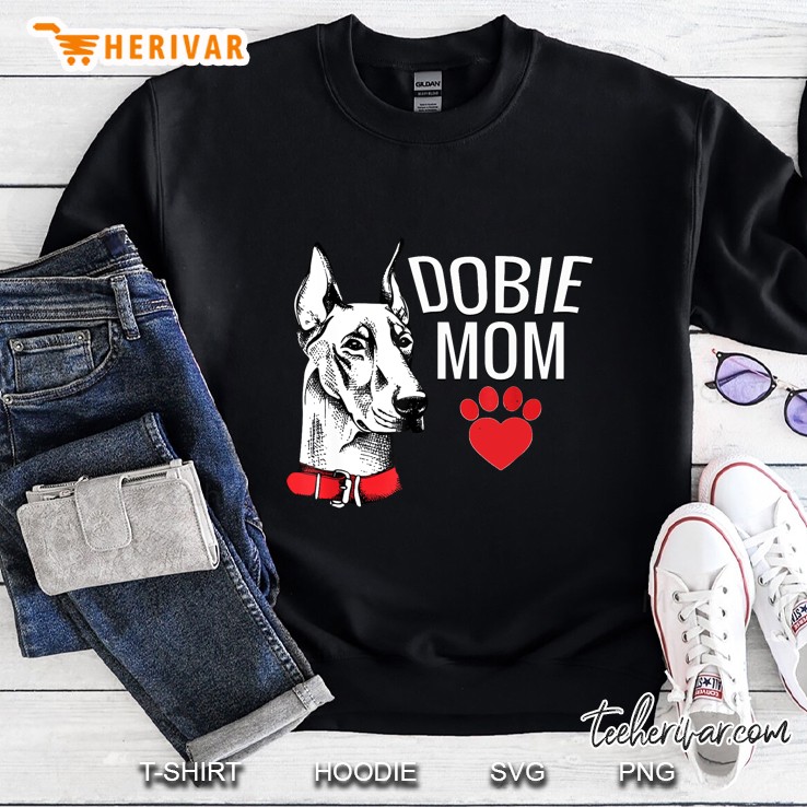 Dobie Mom Dobermann Lover Sweatshirt