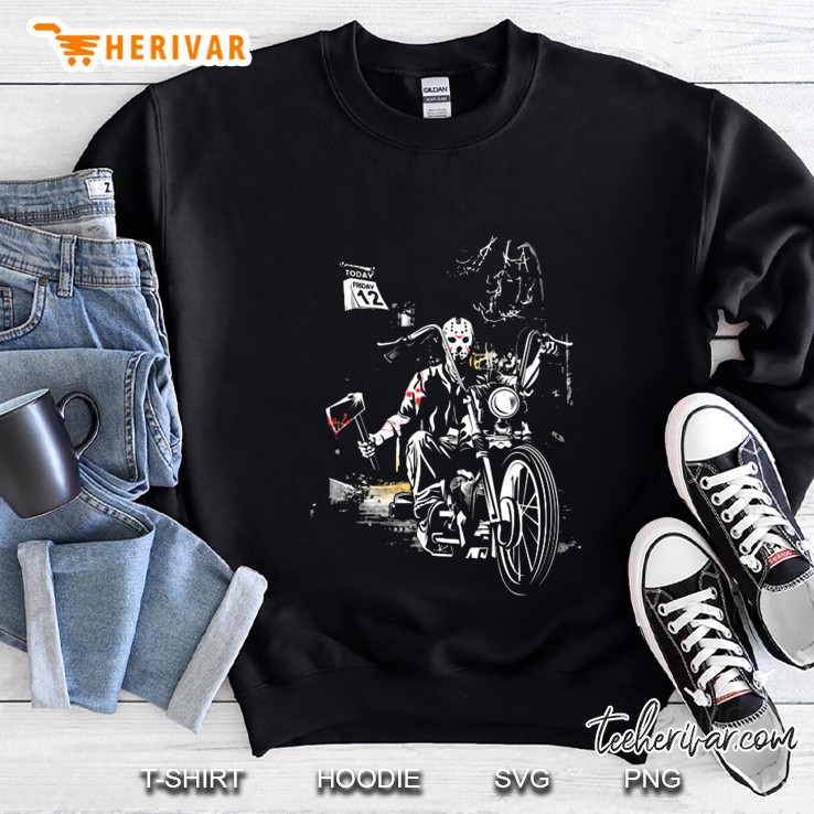 Biker Jason Voorhees Sweatshirt