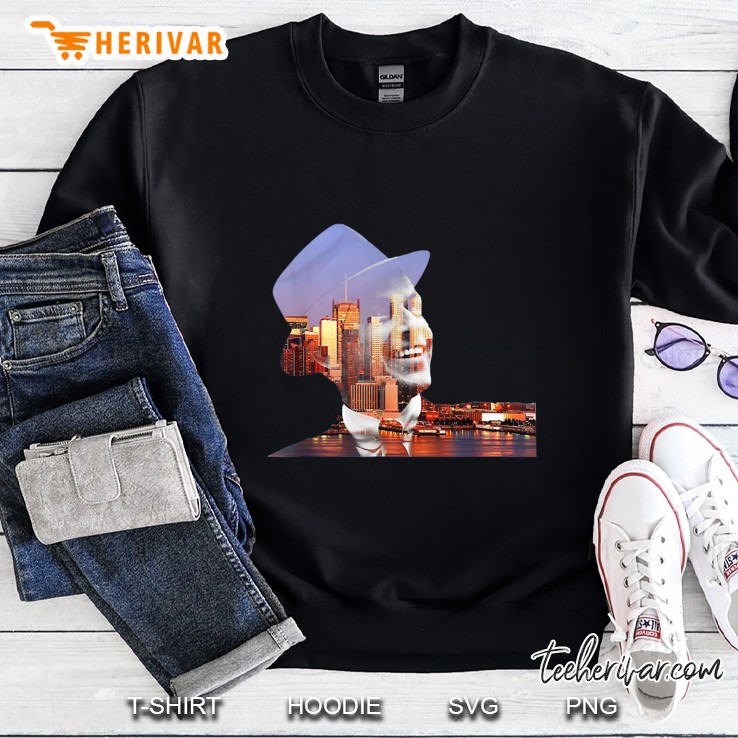 Frank Sinatra Sunset Silhouette Sweatshirt