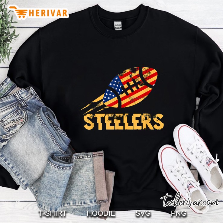Steelers Football American Flag Version Sweatshirt