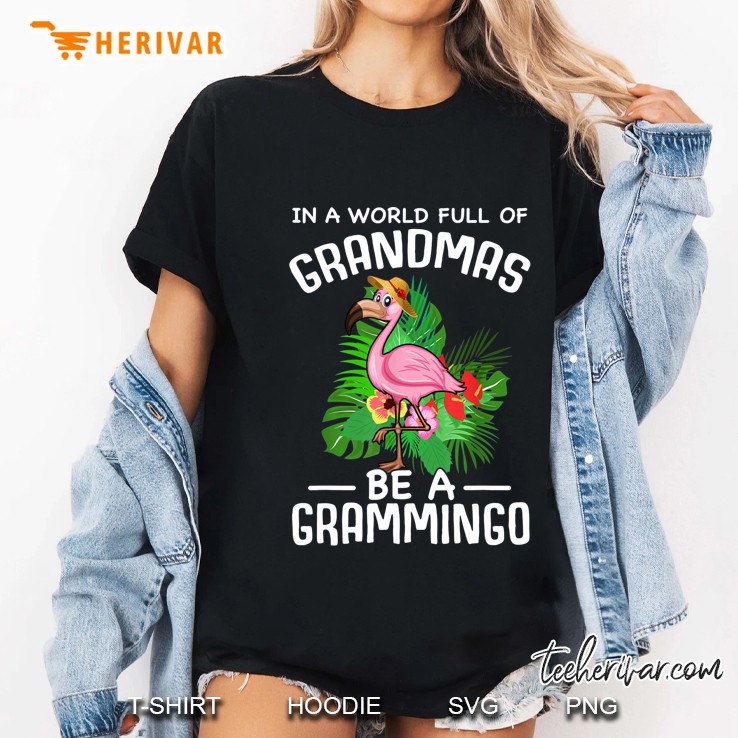 In A World Full Of Grandmas Be A Grammingo Version2 Ladies Tee