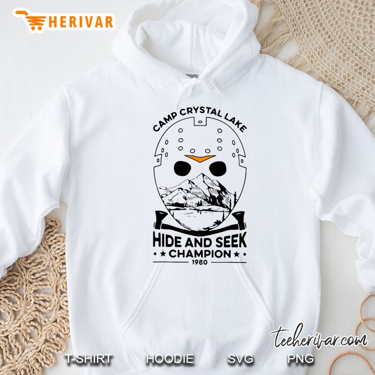 Camp Crystal Lake Hide And Seek Champion 1980 Halloween Version Hoodie