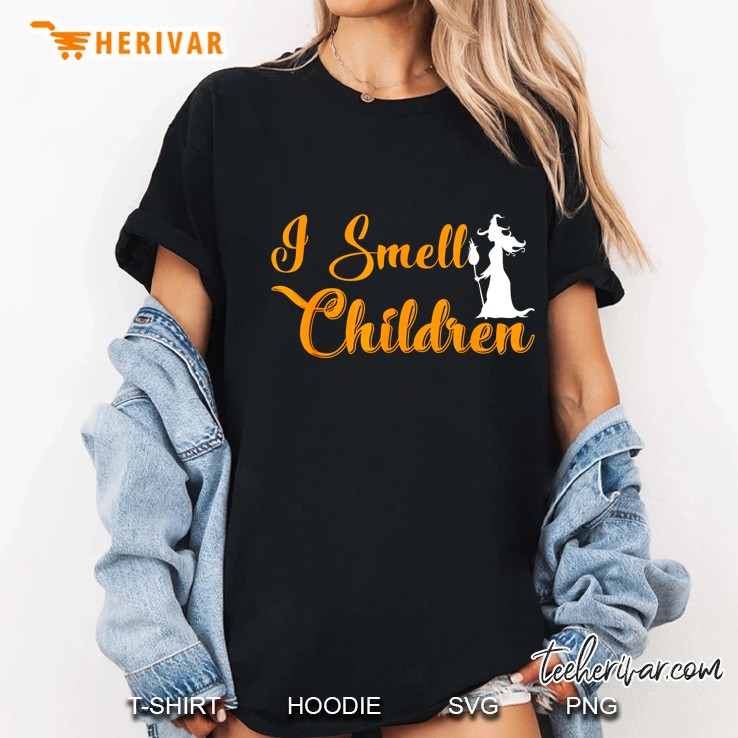 I Smell Children Witch Halloween Version2 Ladies Tee