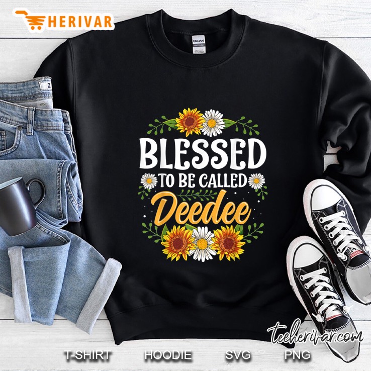 Blessed To Be Called Deedee Sunflower Sweatshirt
