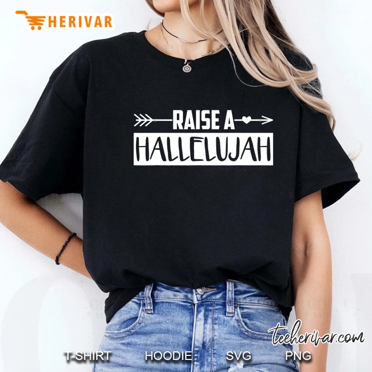 Raise A Hallelujah Version2 Ladies Tee