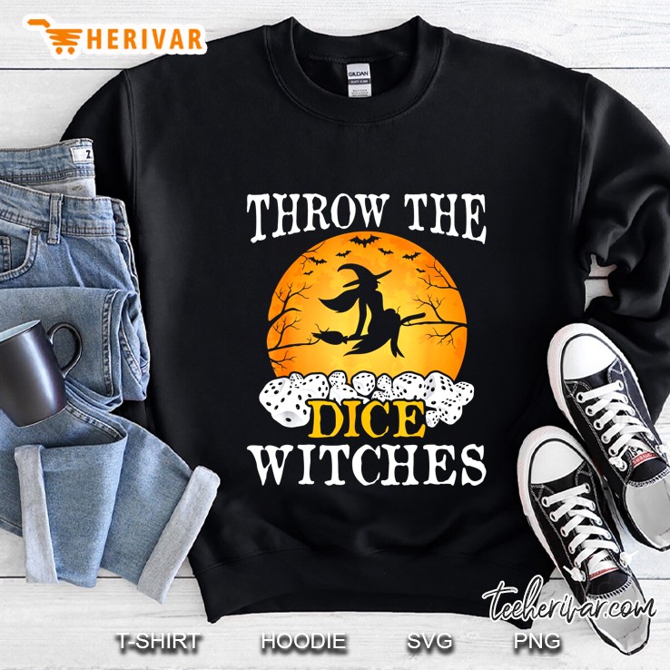 Throw The Dice Witches Halloween Version Sweatshirt