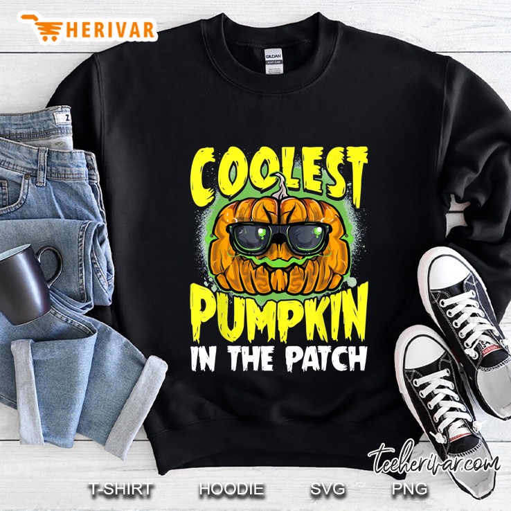 Coolest Pumpkin In The Patch Halloween Sweatshirt