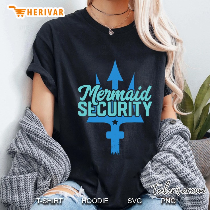Mermaid Security Version2 Ladies Tee