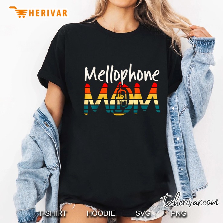 Mellophone Mom Vintage Version Ladies Tee
