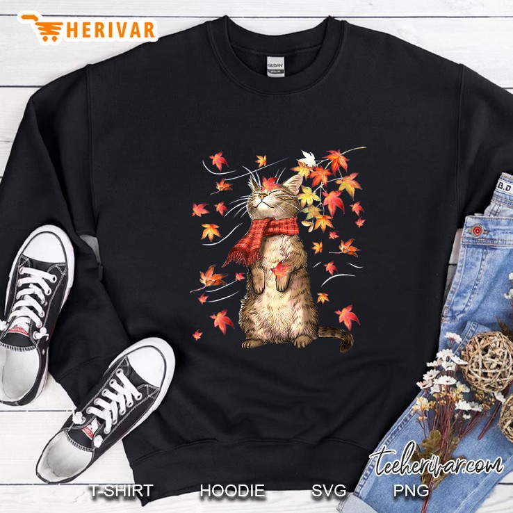 Cat Fall Lover Sweatshirt