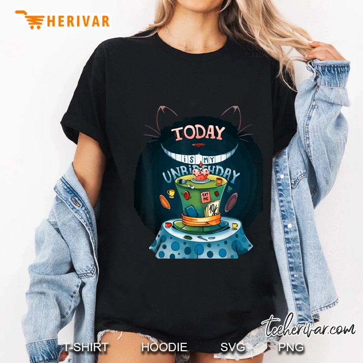 Happy UnBirthday To Me Birthday Cat Version Ladies Tee