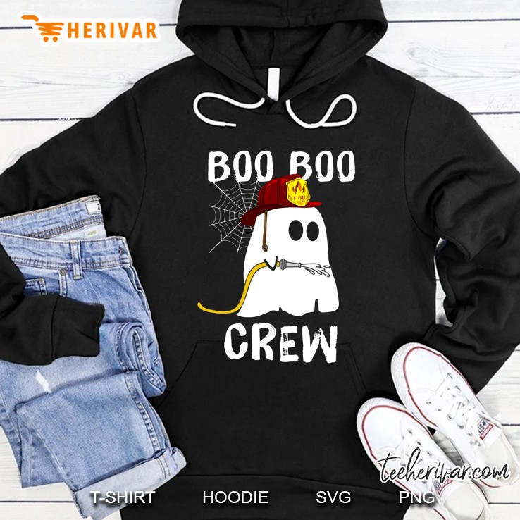 Boo Boo Crew Firefighter Halloween Version2 Hoodie