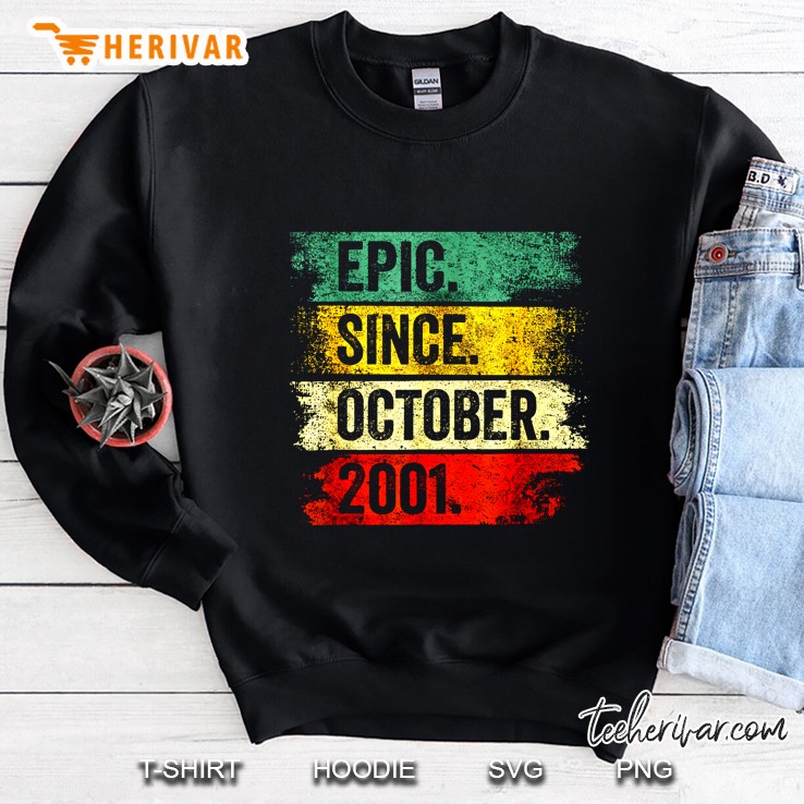 Epic Since October 2001 Vintage Version Sweatshirt