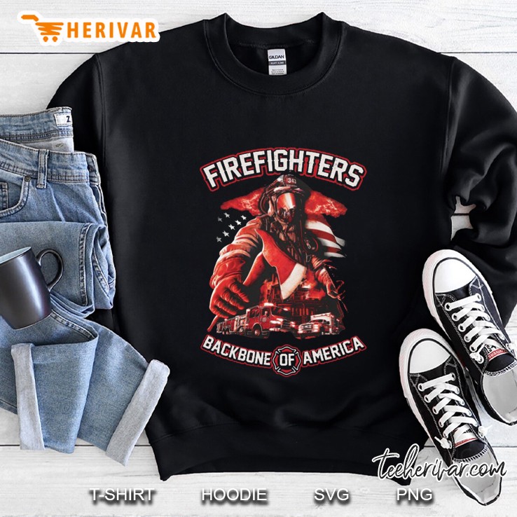 Firefighters Backbone Of America Sweatshirt