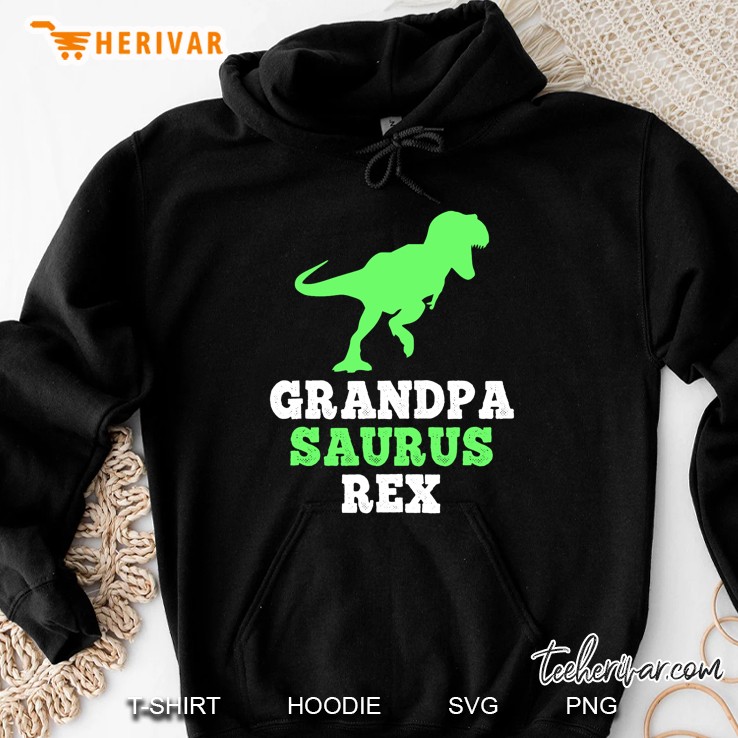 Grandpa Saurus Rex Hoodie