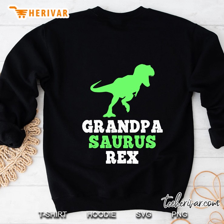 Grandpa Saurus Rex Sweatshirt