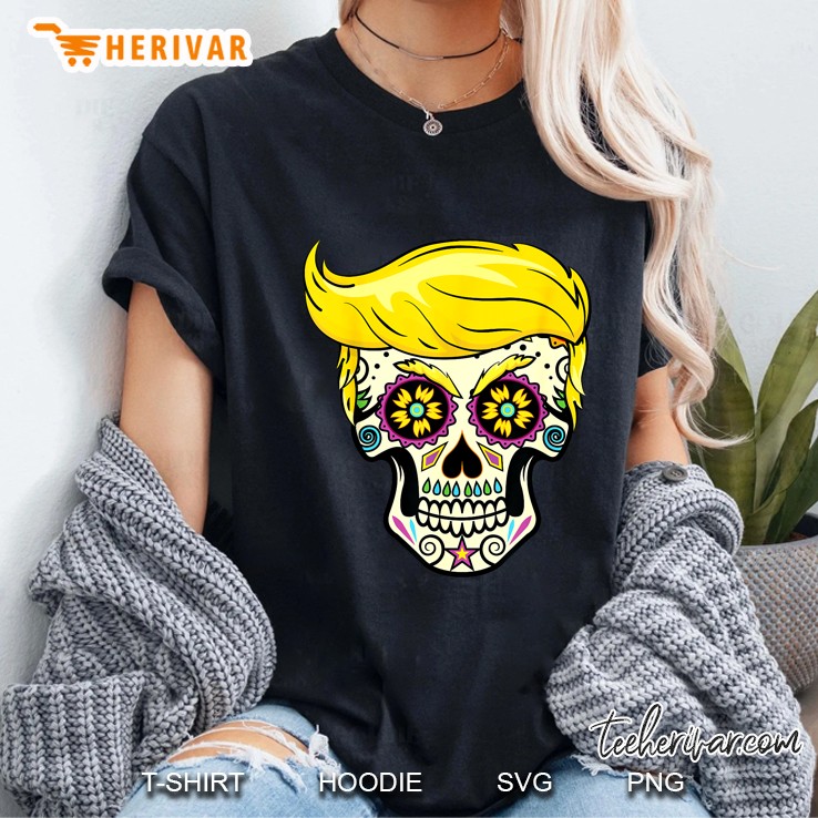 El Trumpo Day Of The Dead Trump Ladies Tee