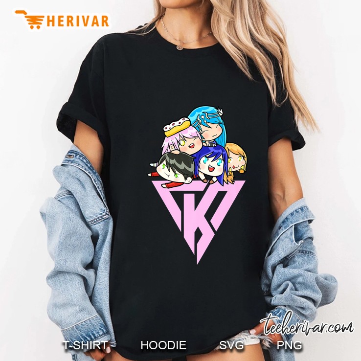 Funneh And The Krew Gacha Life Ladies Tee