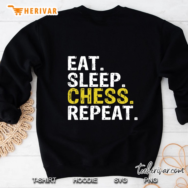 Eat Sleep Chess Repeat Sweatshirt