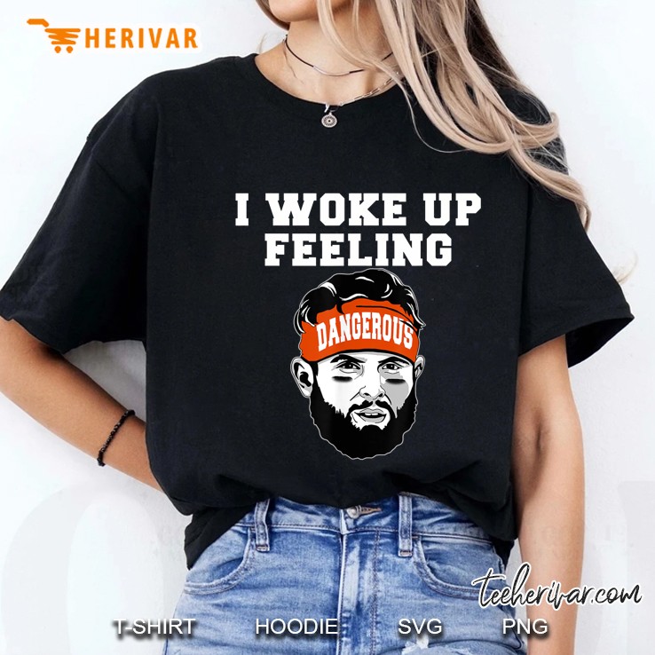 I Woke Up Feeling Dangerous Headband Version Ladies Tee