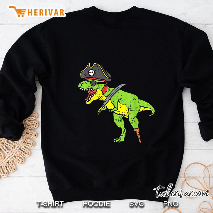 T-Rex Pirate Dinosaur Sweatshirt