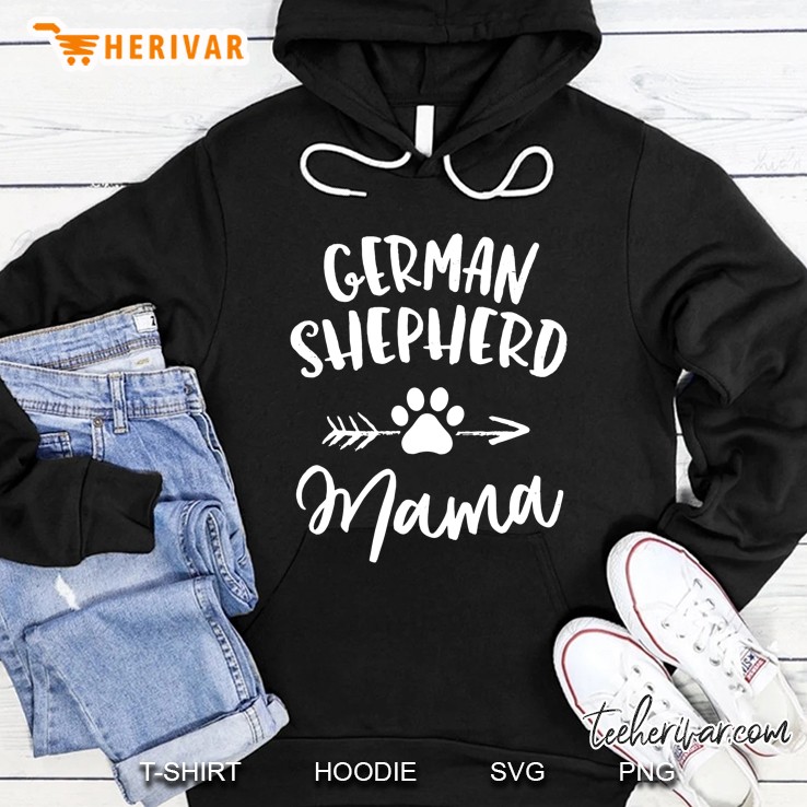 German Shepherd Mama Hoodie