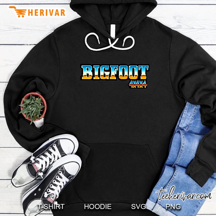 Vintage Bigfoot Sasquatch Hoodie