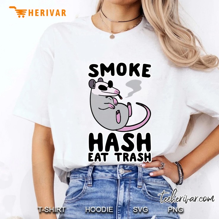 Smoke Hash Eat Trash Ladies Tee