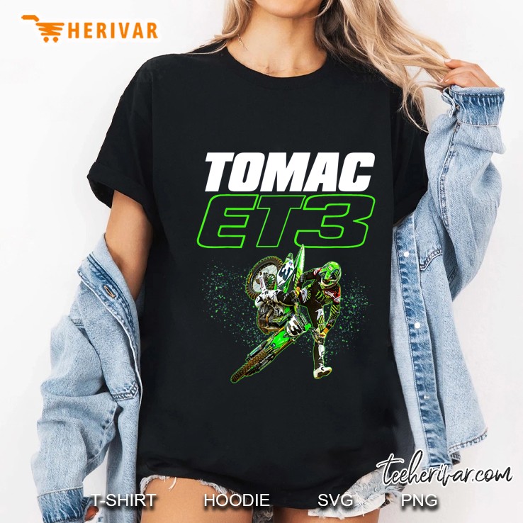 Supercross And Motocross 2020 Tomac ET3 Ladies Tee