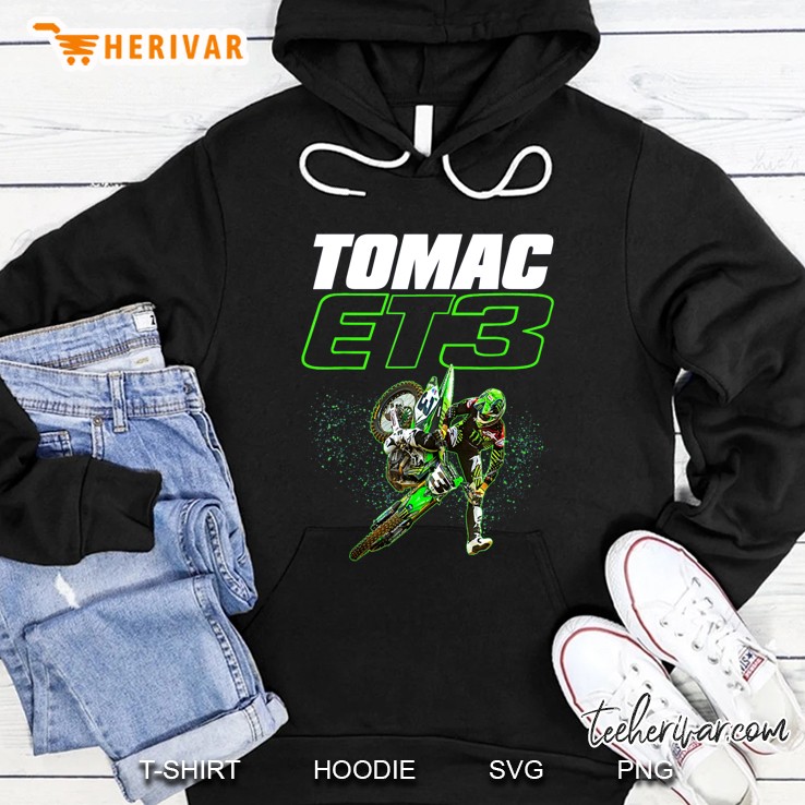Supercross And Motocross 2020 Tomac ET3 Hoodie