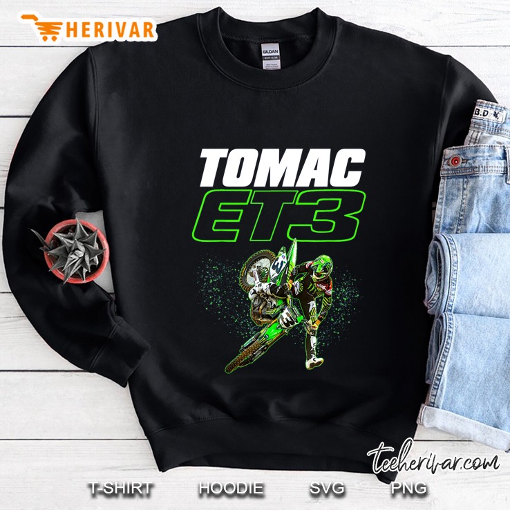 Supercross And Motocross 2020 Tomac ET3 Sweatshirt
