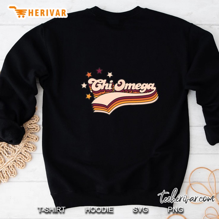 Chi Omega Retro Vintage Version Sweatshirt
