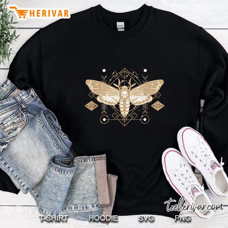 Skull Moth The Silence Of The Lambs Sweatshirt
