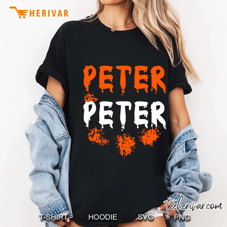 Peter Peter Pumpkin Eater Halloween Ladies Tee