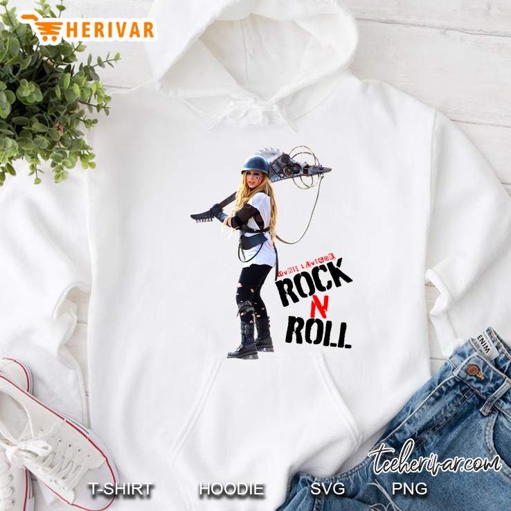 Avril Lavigne Rock N Roll Hoodie