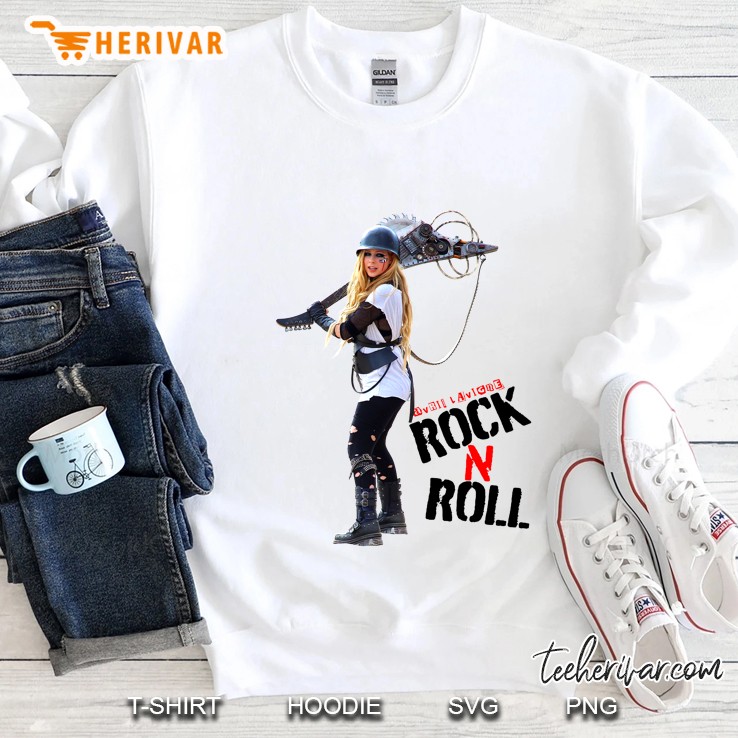 Avril Lavigne Rock N Roll Sweatshirt