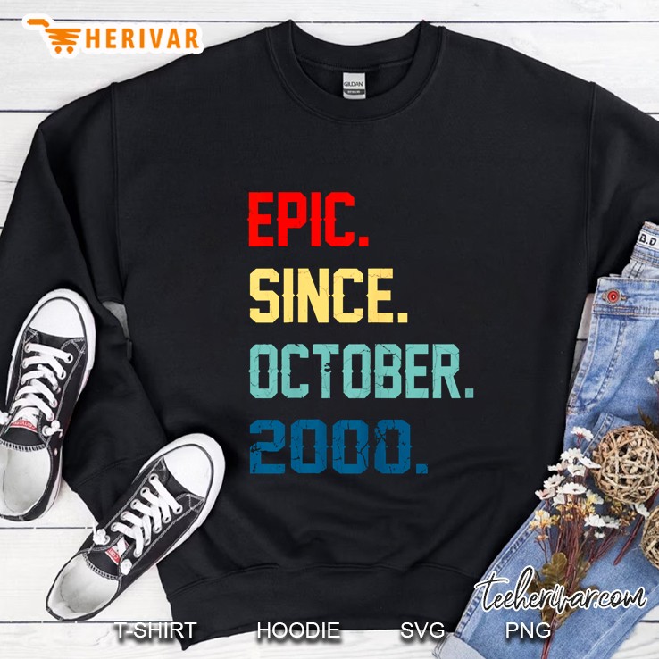 Epic Since October 2000 Vintage Version Sweatshirt