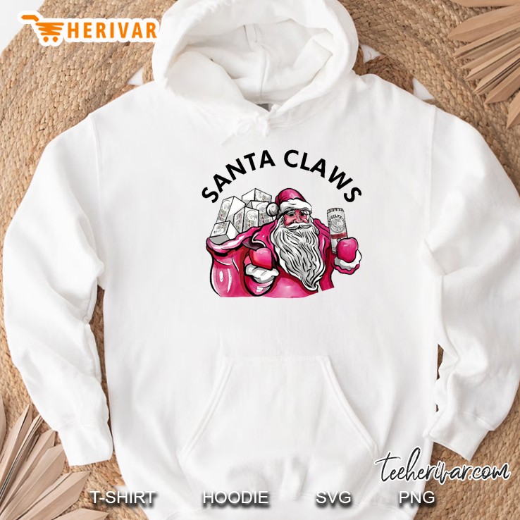 Santa Claws Drink Beer Christmas Mugs