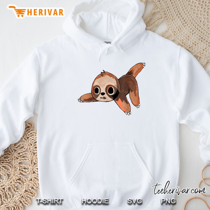 Cute Chibi Sloth Hoodie