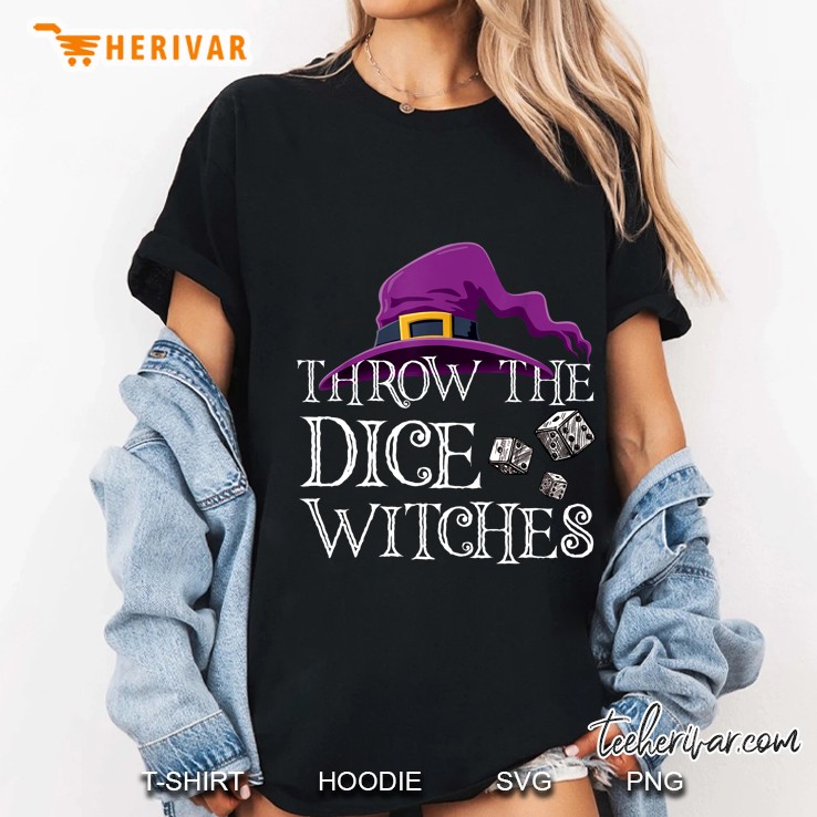 Throw The Dice Witches Halloween Version2 Hoodie