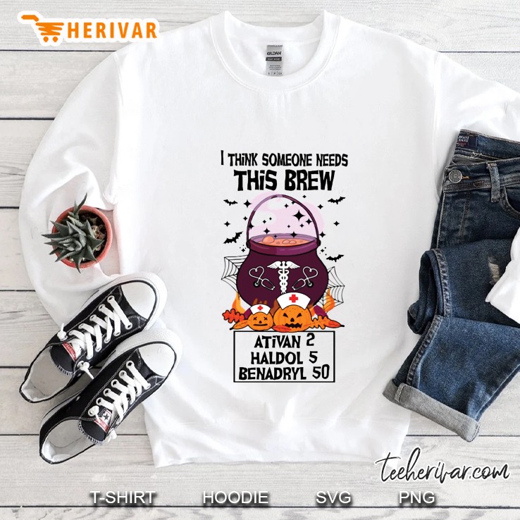 I Think Someone Needs This Brew Ativan 2 Haldol 5 Benadryl 50 Halloween Mugs