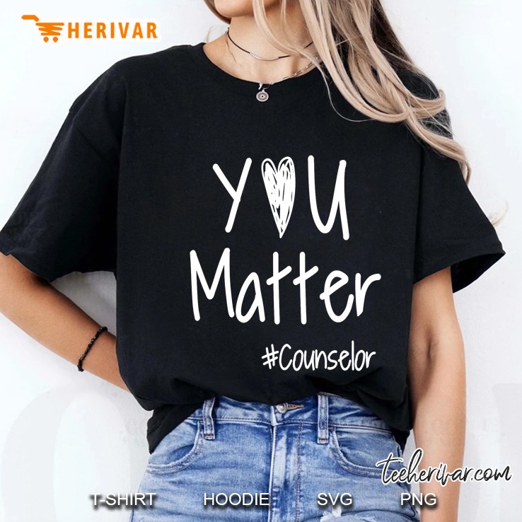 You Matter #Counselor Ladies Tee