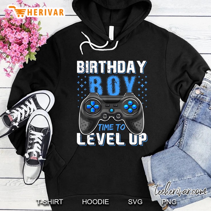 Birthday Boy Time To Level Up Version2 Hoodie