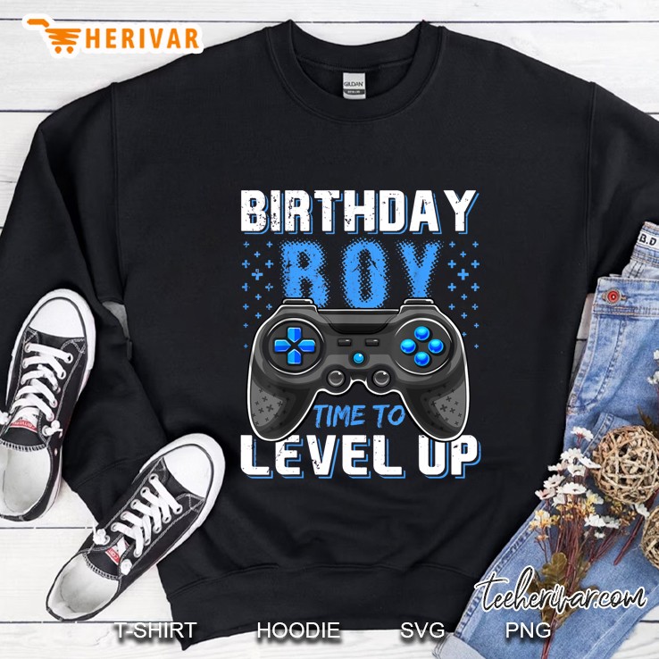 Birthday Boy Time To Level Up Version2 Sweatshirt