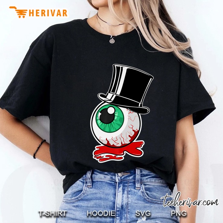 Big Eyeball & Top Hat Halloween Hoodie