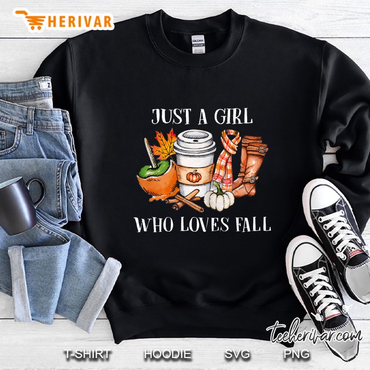 Just A Girl Who Loves Fall Sweatshirt