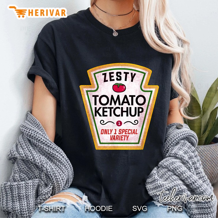 Zesty Tomato Ketchup Only 1 Special Variety Ladies Tee