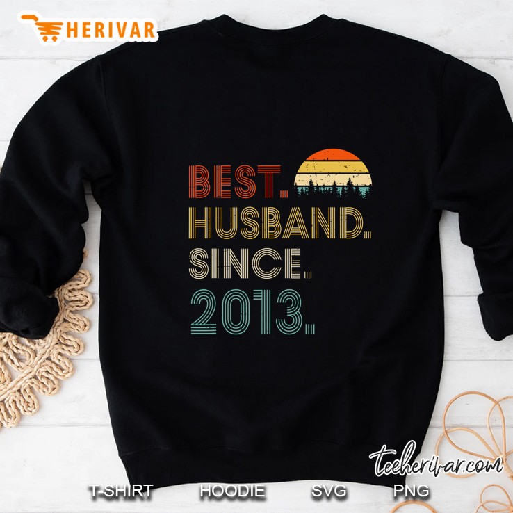 Best Husband Since 2013 Vintage Version Sweatshirt